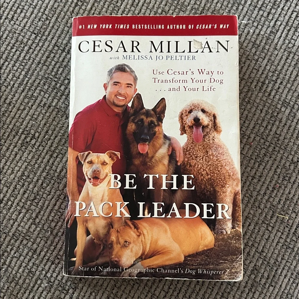 Cesar millan book Be The Pack Leader Cesar’s way to transform your dog